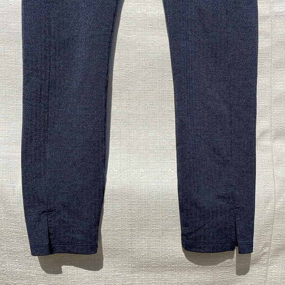 Athleta Women’s Herringbone Mercer Tight Legging Blue/Black Size Medium - Picture 4 of 10